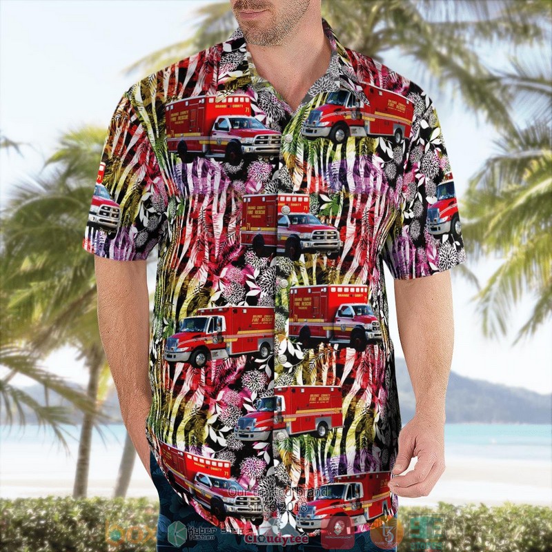 Florida Orange County Fire Rescue Paramedic Hawaiian shirt 4 Florida Orange County Fire Rescue Paramedic Hawaiian shirt word3