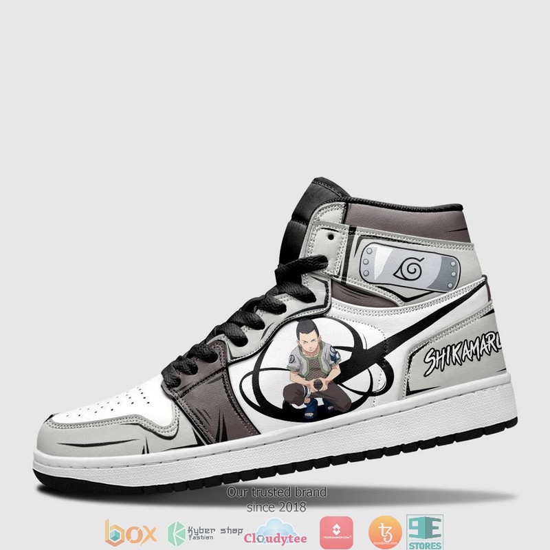Nara Shikamaru Uniform NRT Anime Air Jordan High Top Shoes 3 Nara Shikamaru Uniform NRT Anime Air Jordan High Top Shoes 1 2