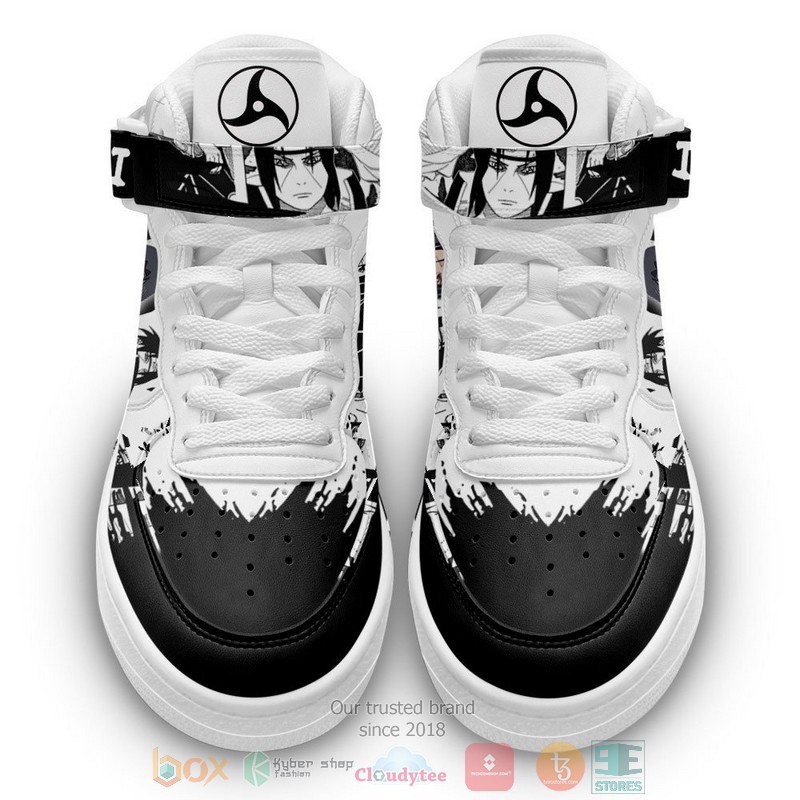 Itachi Uchiha Akatsuki Anime Mix Manga High Air Force Shoes 1