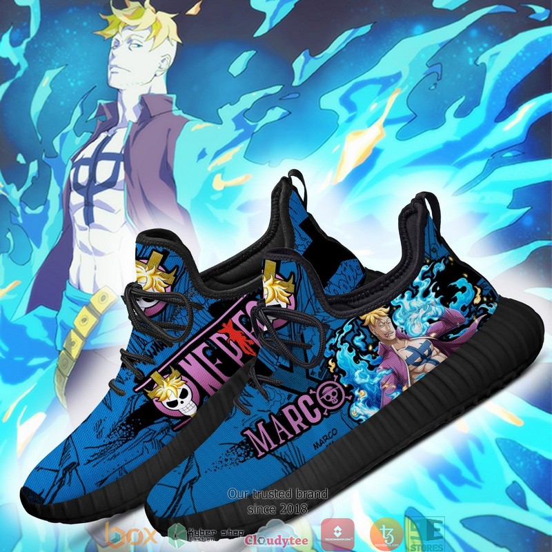 One Piece Marco Anime Reze Sneaker Shoes 1