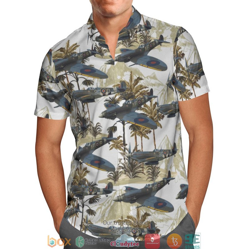 RCAF Supermarine Spitfire Limited Hawaiian Shirt 2 RCAF Supermarine Spitfire Limited Hawaiian Shirt word2