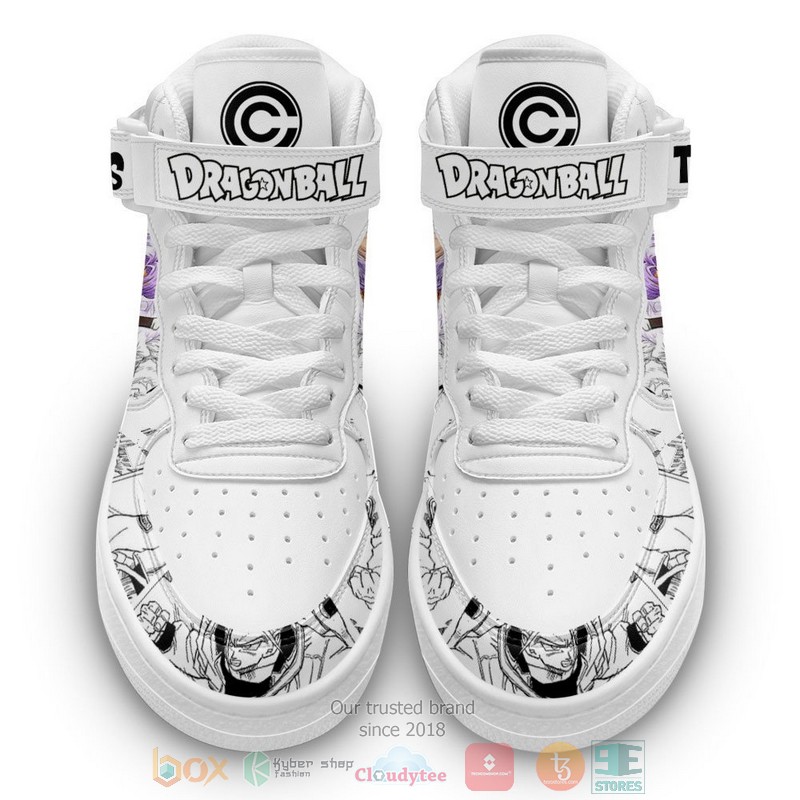 Trunks Dragon Ball Anime Mix Manga High Air Force Shoes 1