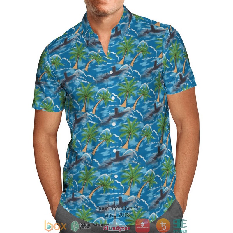 RN Historical Churchill-Class Submarine Limited Hawaiian Shirt 2 RN Historical Churchill-Class Submarine Limited Hawaiian Shirt word2