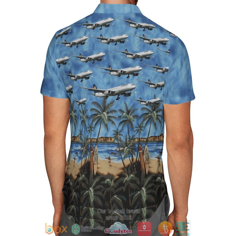 Lufthansa Airbus A330-300 Limited Hawaiian Shirt 3 Lufthansa Airbus A330-300 Limited Hawaiian Shirt word1