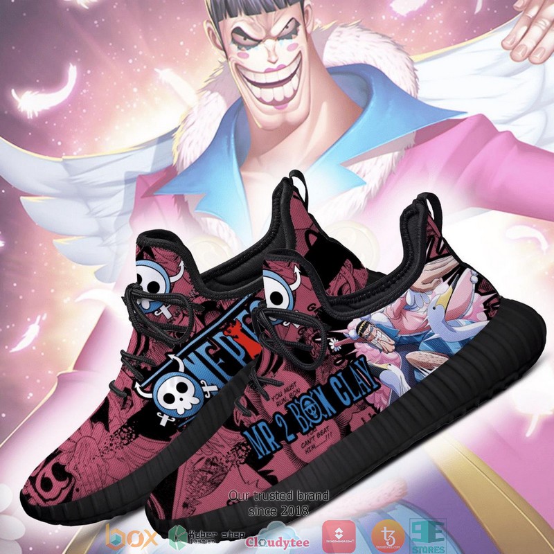 One Piece Mr 2 Bon Clay Anime Reze Sneaker Shoes 1