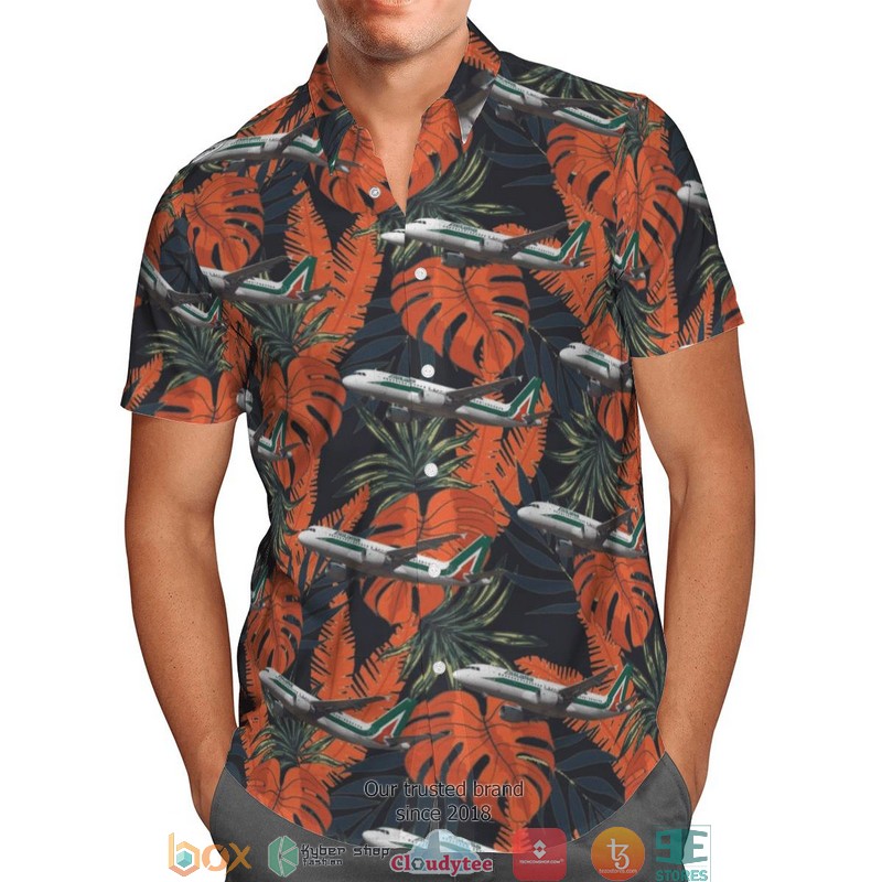 Alitalia Airbus A320-200 Limited Hawaiian Shirt 2 Alitalia Airbus A320-200 Limited Hawaiian Shirt word3