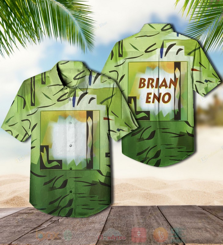BEST Brian Eno The Shutov Assembly Album Aloha Hawaiian Shirt