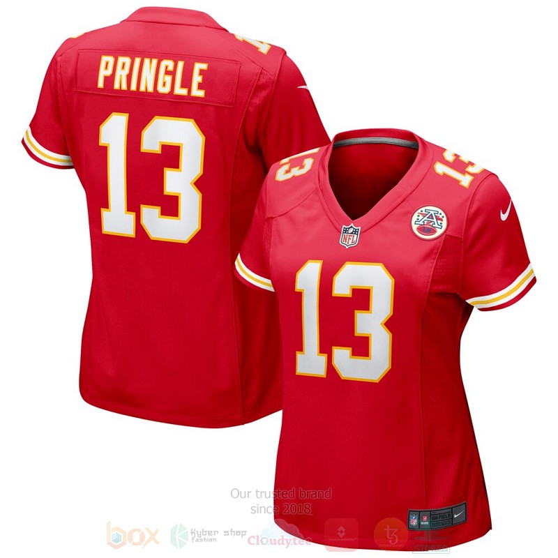 BEST Kansas City Chiefs Byron Pringle Red Jersey Football word1