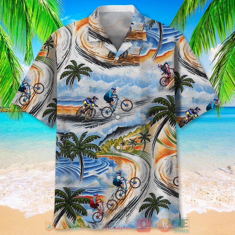 NEW Mountain Bike Vintage Hawaiian Shirt 2