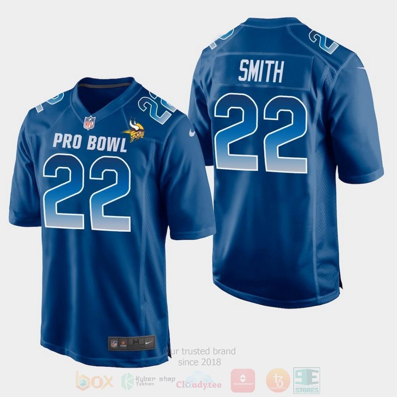 BEST Harrison Smith Minnesota Vikings NFC 2019 Pro Bowl Jersey Football word3