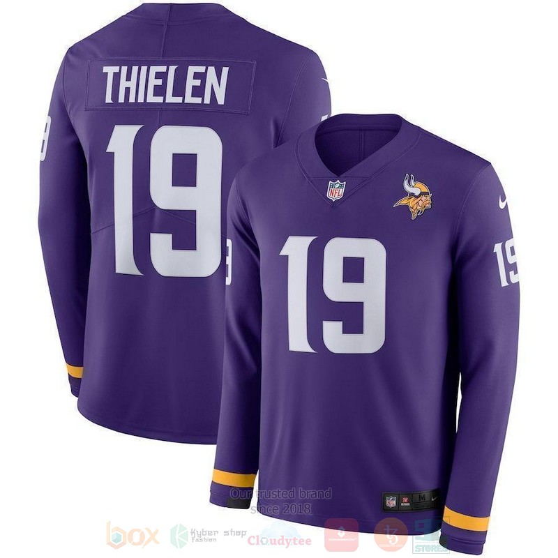 BEST Adam Thielen Minnesota Vikings Therma Long Sleeve Jersey Football 2 BEST Adam Thielen Minnesota Vikings Therma Long Sleeve Jersey Football word3