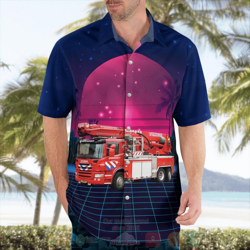 BEST Haarlem, Netherlands, Brandweer Kennemerland 3D Aloha Shirt 4 BEST Haarlem, Netherlands, Brandweer Kennemerland 3D Aloha Shirt word1