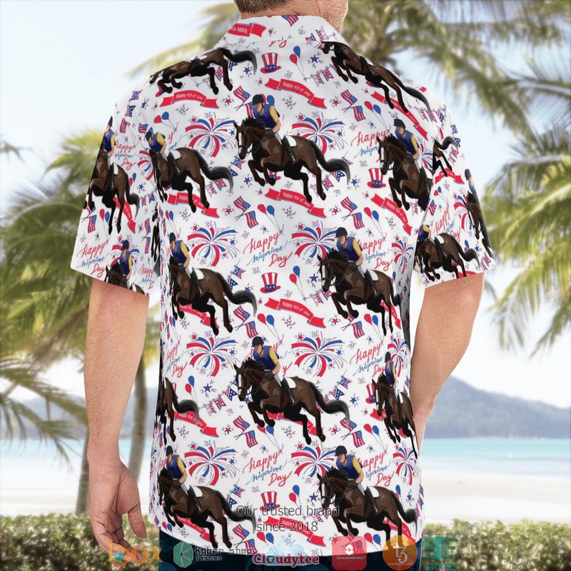 Horseback Riding Independence Day Hawaiian Shirt 4 Horseback Riding Independence Day Hawaiian Shirt word1