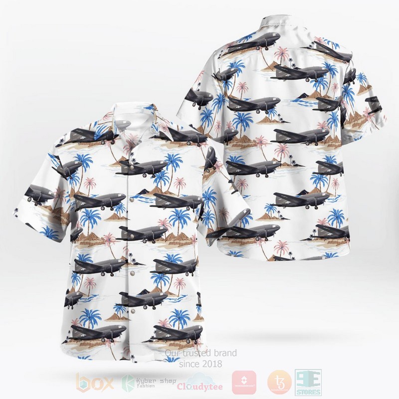 BEST 82nd Airborne Division War Memorial Museum, Curtiss C-46F Commando 3D Aloha Shirt word1