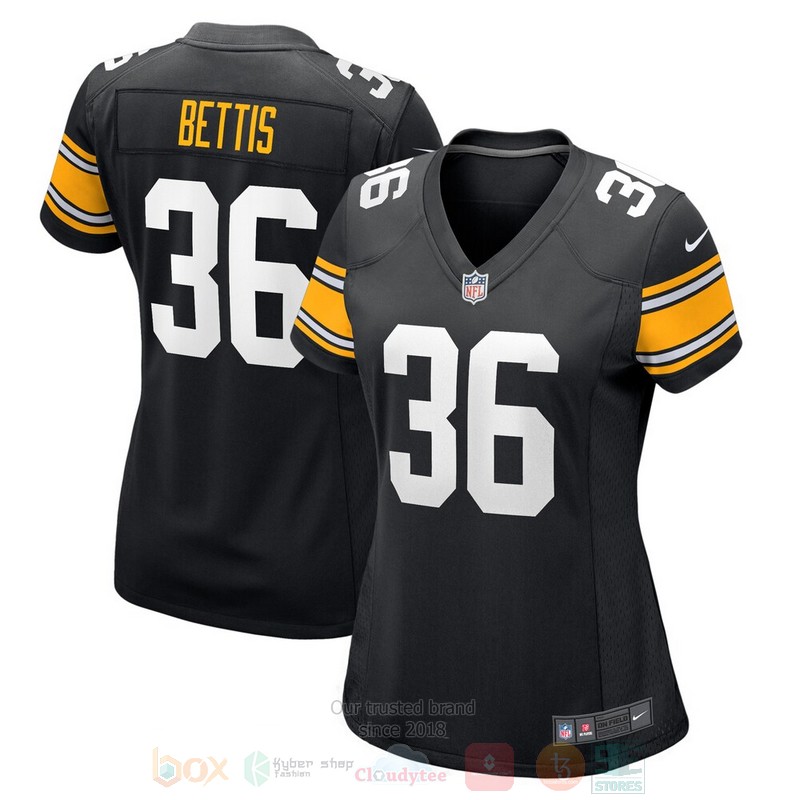 BEST Pittsburgh Steelers Jerome Bettis Black Retired Jersey Football word3