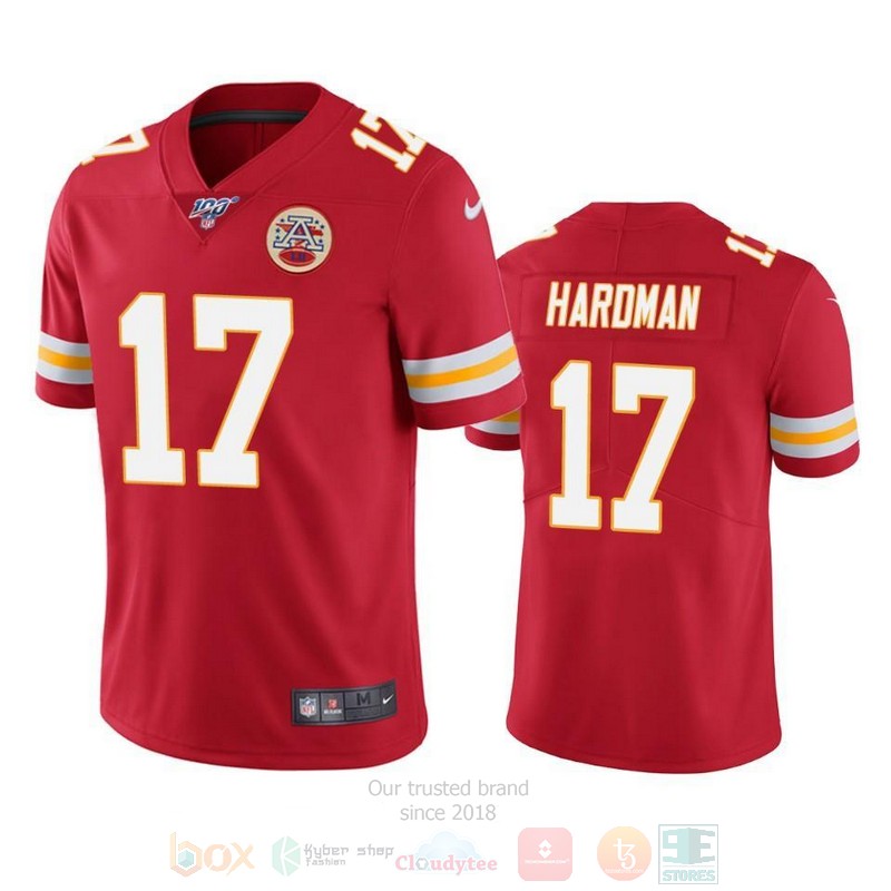 BEST Mecole Hardman Kansas City Chiefs Red Jersey Football word3