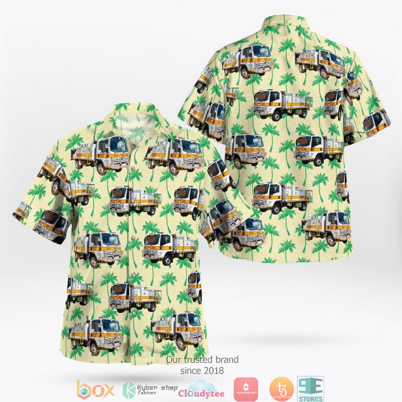 ACT Rural Fire Service Fleet Hawaiian Shirt