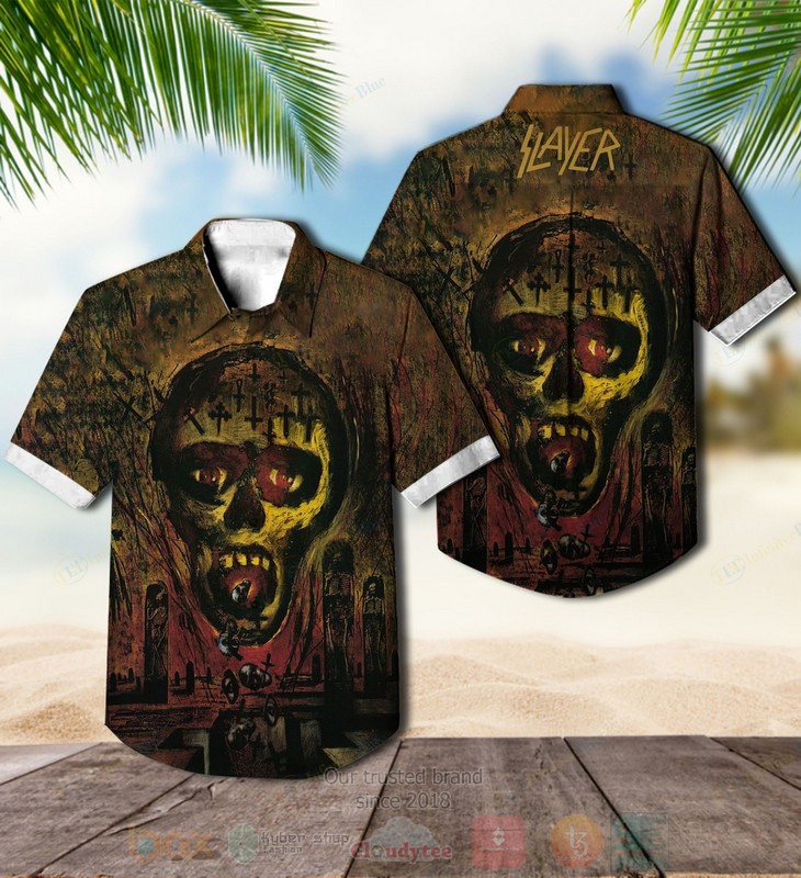 BEST AD-DC Seasons in the Abyss Album Aloha Hawaiian Shirt
