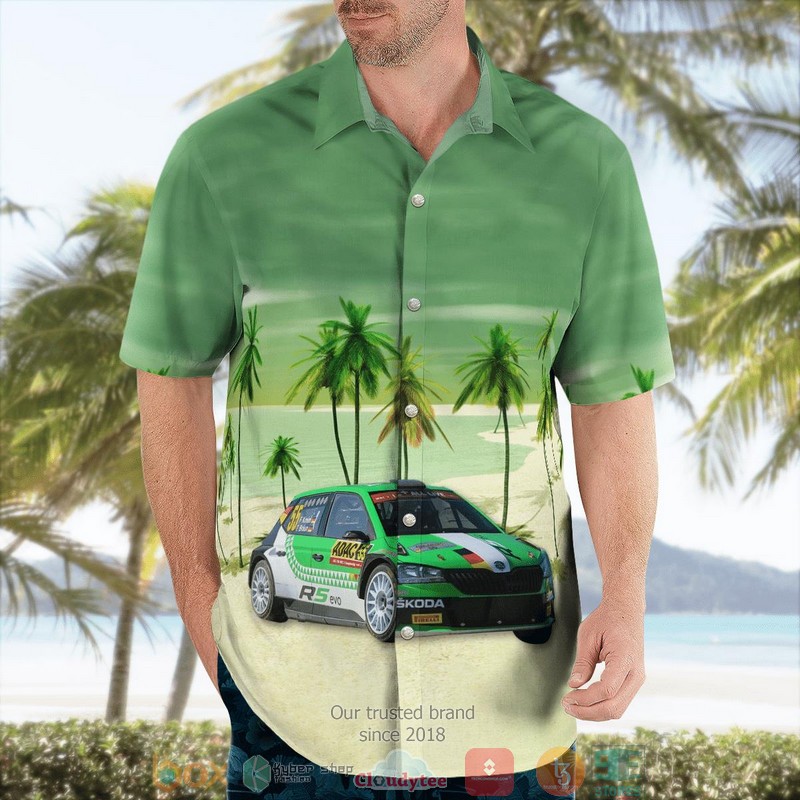 NEW ADAC Rallye Deutschland 2019 Skoda Fabia R5 Evo Aloha Shirt 3 NEW ADAC Rallye Deutschland 2019 Skoda Fabia R5 Evo Aloha Shirt word2