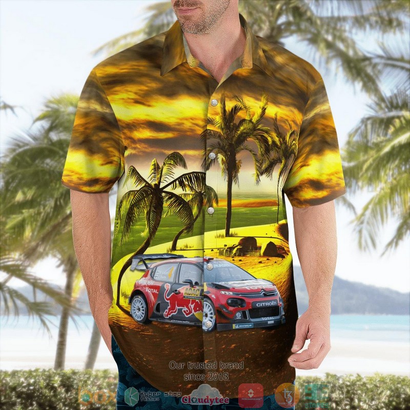 NEW ADAC Rallye Deutschland 2019 Citroen C3 WRC Aloha Shirt 3 NEW ADAC Rallye Deutschland 2019 Citroen C3 WRC Aloha Shirt word1