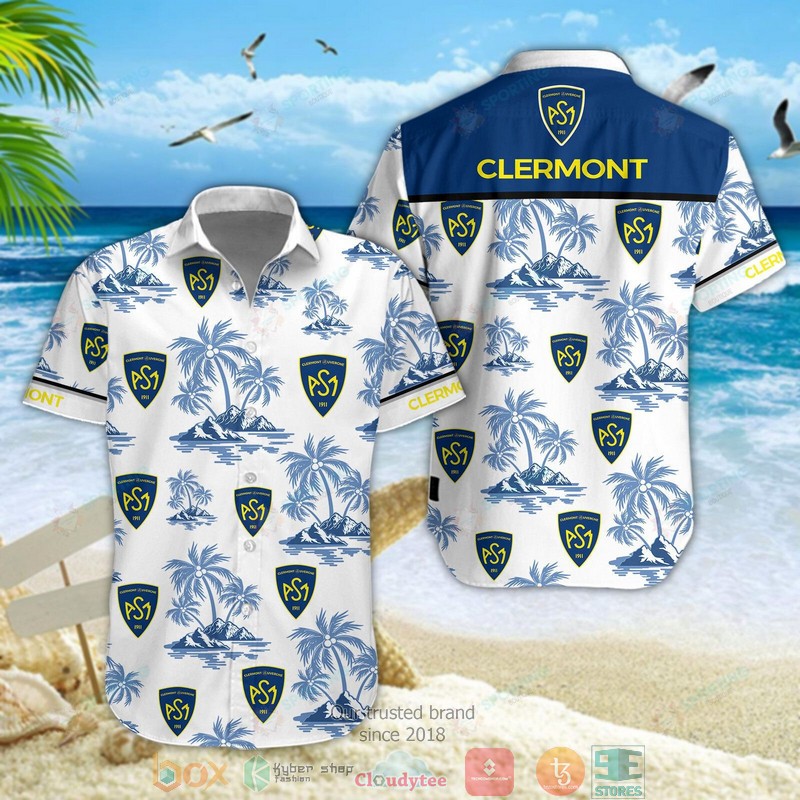 ASM Clermont Auvergne Hawaiian shirt, short word1