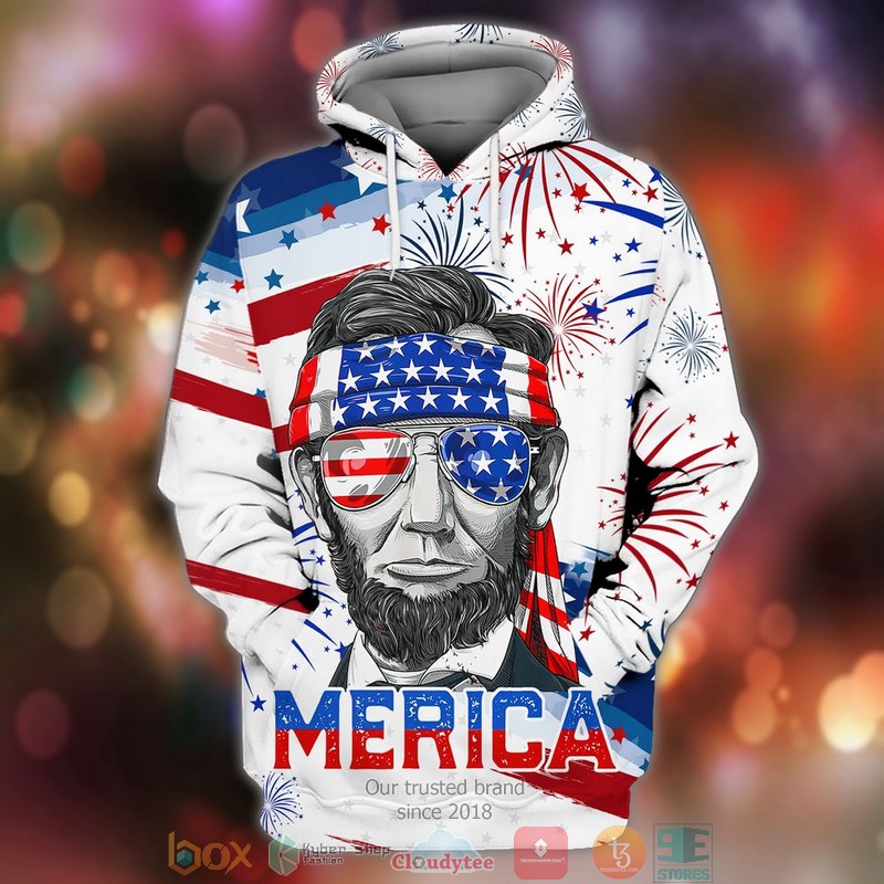 Abraham Lincoln Merica Independence day Shirt, hoodie 2 Abraham Lincoln Merica Independence day Shirt, hoodie word2