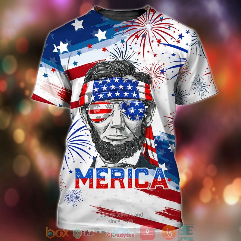 Abraham Lincoln Merica Independence day Shirt, hoodie 4 Abraham Lincoln Merica Independence day Shirt, hoodie word2
