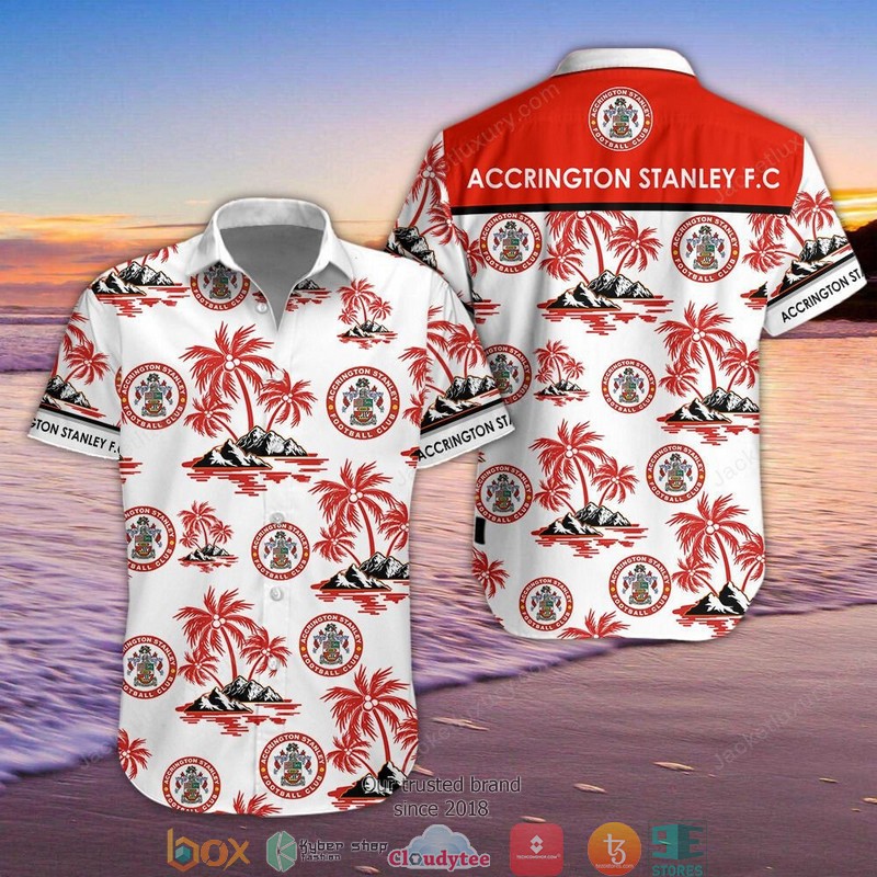 Accrington Stanley Hawaiian Shirt, Beach Short word3