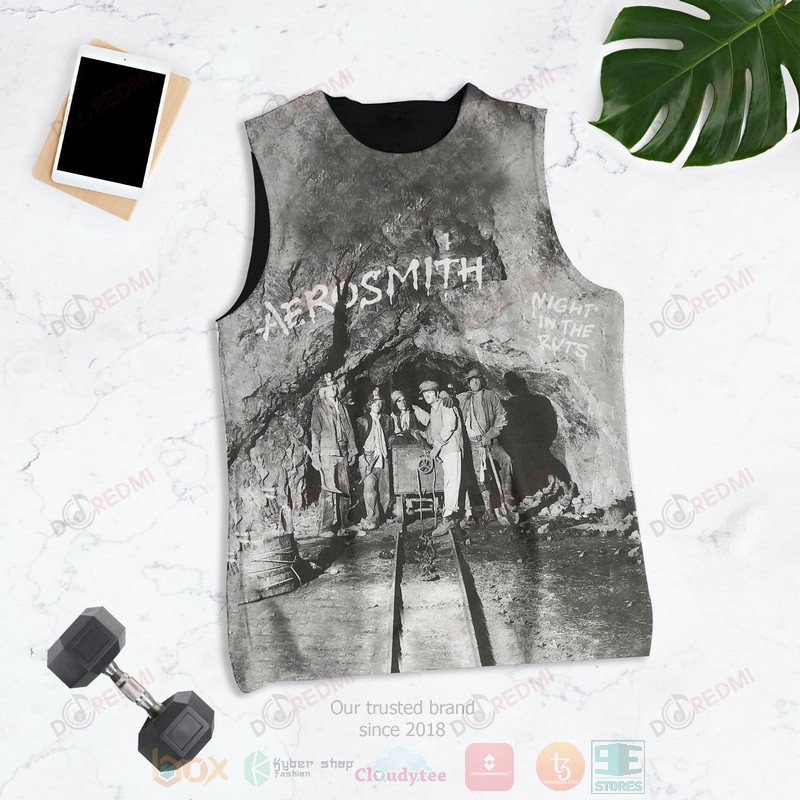 NEW Aerosmith Night in the Ruts Album 3D Tank Top