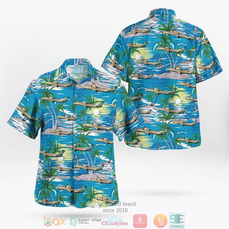 NEW Air Dolomiti ATR 72-500 Aloha Shirt 1 NEW Air Dolomiti ATR 72-500 Aloha Shirt word1