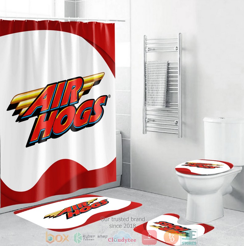 NEW Air Hogs shower curtain sets