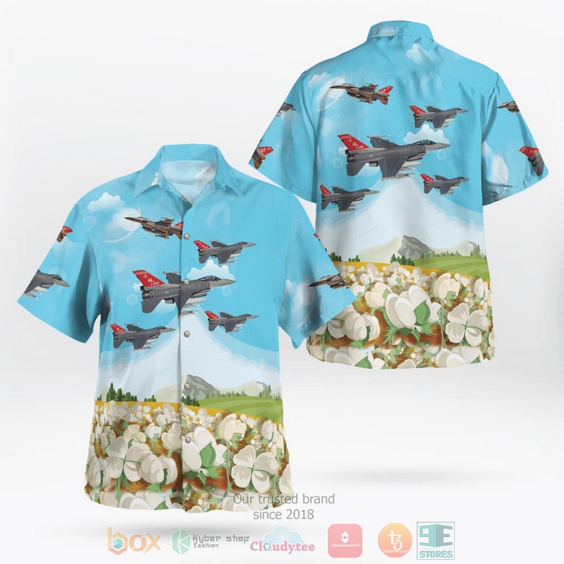 BEST Alabama Air National Guard 187th Fighter Wing Hawaii Shirt word2