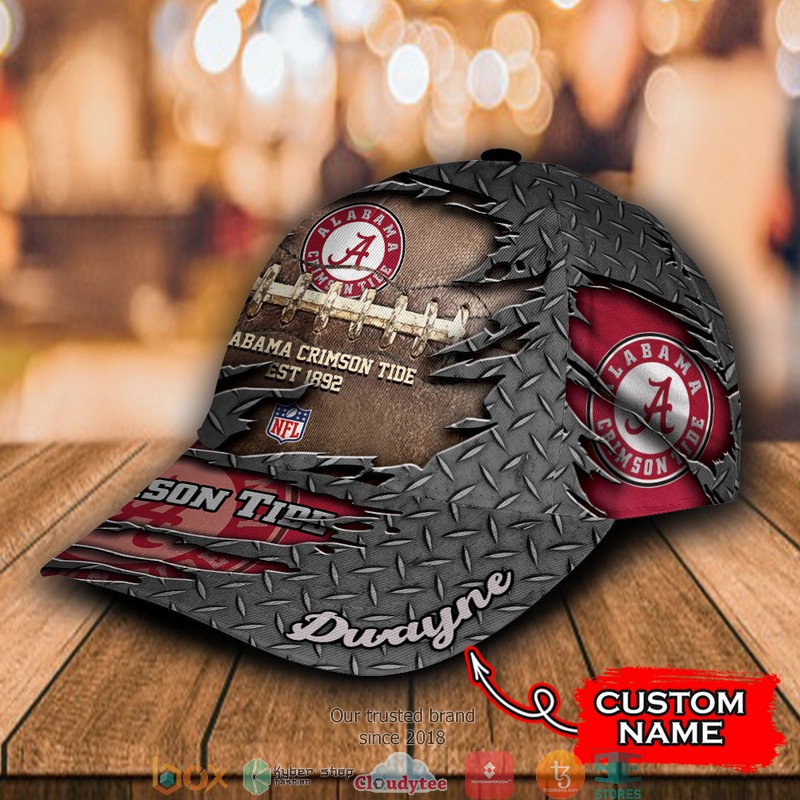 Alabama Crimson Tide Luxury NCAA1 Custom Name Cap 3 Alabama Crimson Tide Luxury NCAA1 Custom Name Cap word2
