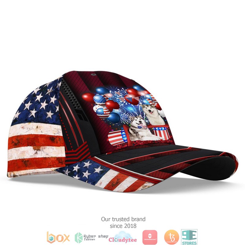 Alaskan Malamute Patriot Us Flag Balloon Cap 4 Alaskan Malamute Patriot Us Flag Balloon Cap word2