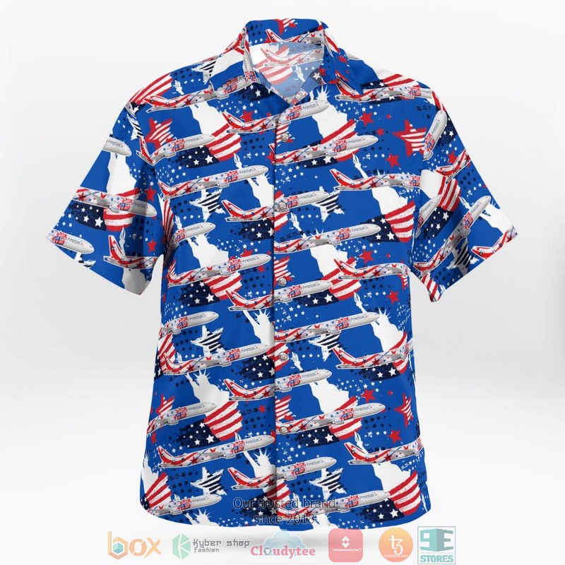 American Airlines 777-300ER 4th Of July Concept Livery Aloha Shirt 2 American Airlines 777-300ER 4th Of July Concept Livery Aloha Shirt word2