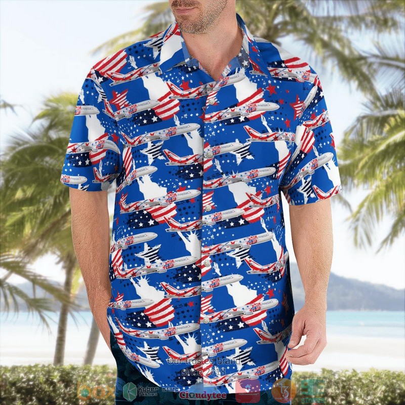 American Airlines 777-300ER 4th Of July Concept Livery Aloha Shirt 3 American Airlines 777-300ER 4th Of July Concept Livery Aloha Shirt word2