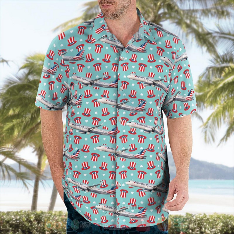 BEST American Airlines Airbus A321-231 Independence Day 3D Aloha Shirt 3 BEST American Airlines Airbus A321-231 Independence Day 3D Aloha Shirt word3