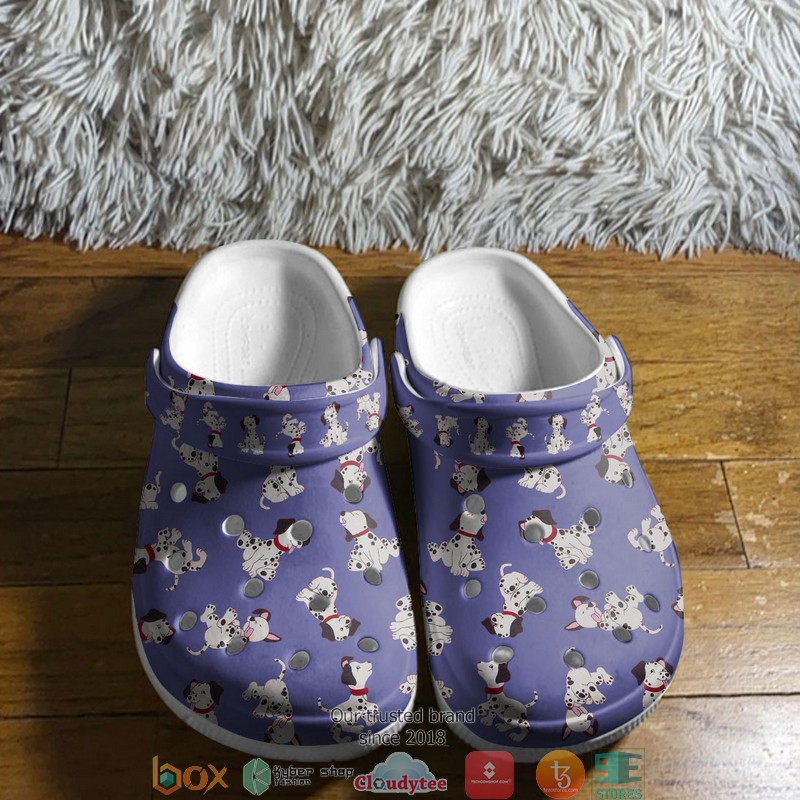 American Dalmatian Crocband Shoes word3