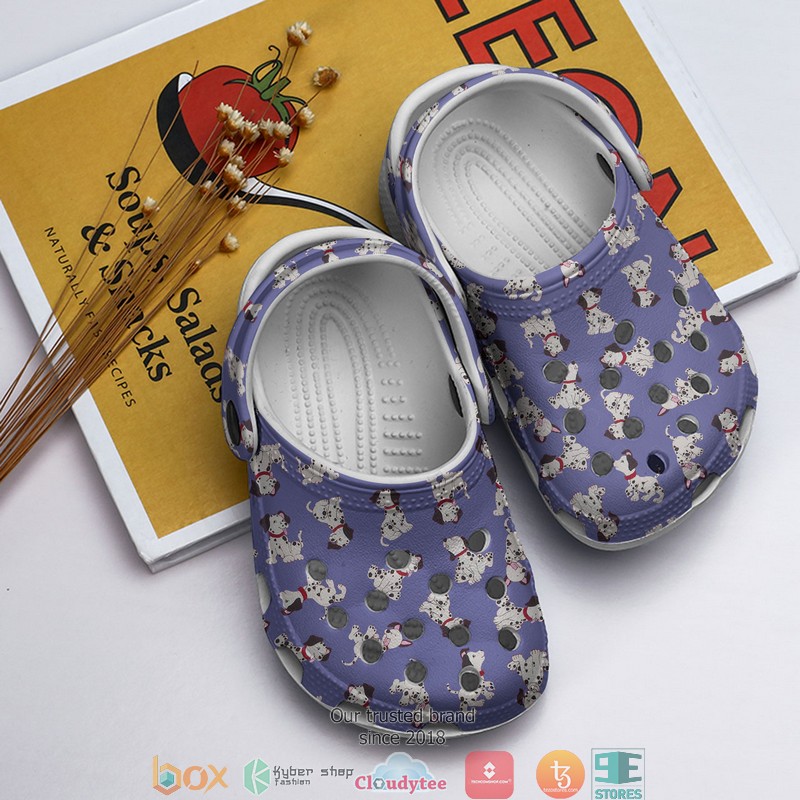American Dalmatian Crocband Shoes word3