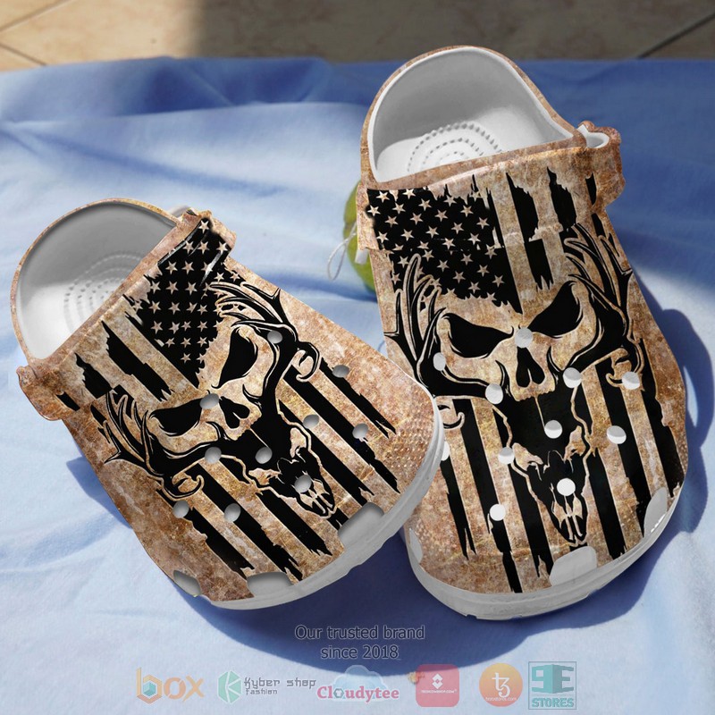 NEW American Deer Hunting Crocs Crocband Clog