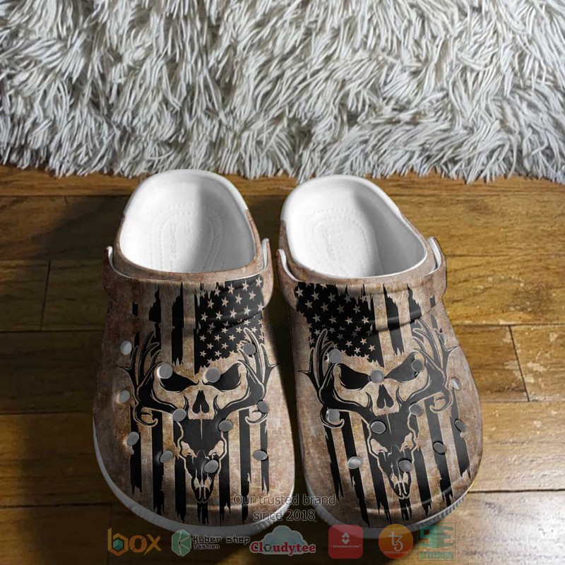 NEW American Deer Hunting Crocs Crocband Clog 6 NEW American Deer Hunting Crocs Crocband Clog word1