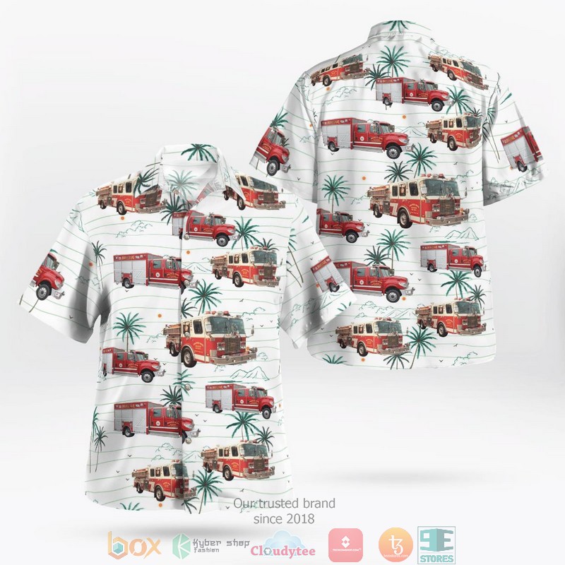 Annapolis Royal Nova Scotia Canada Annapolis Royal Volunteer Fire Department Aloha Shirt word1