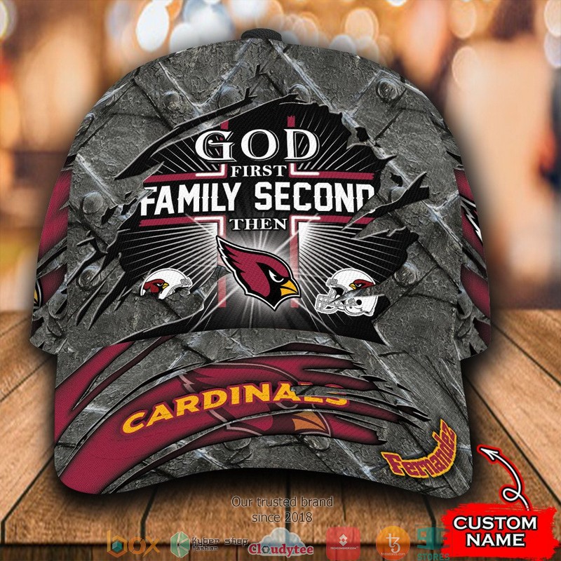 Arizona Cardinals Luxury NFL Custom Name Cap word3