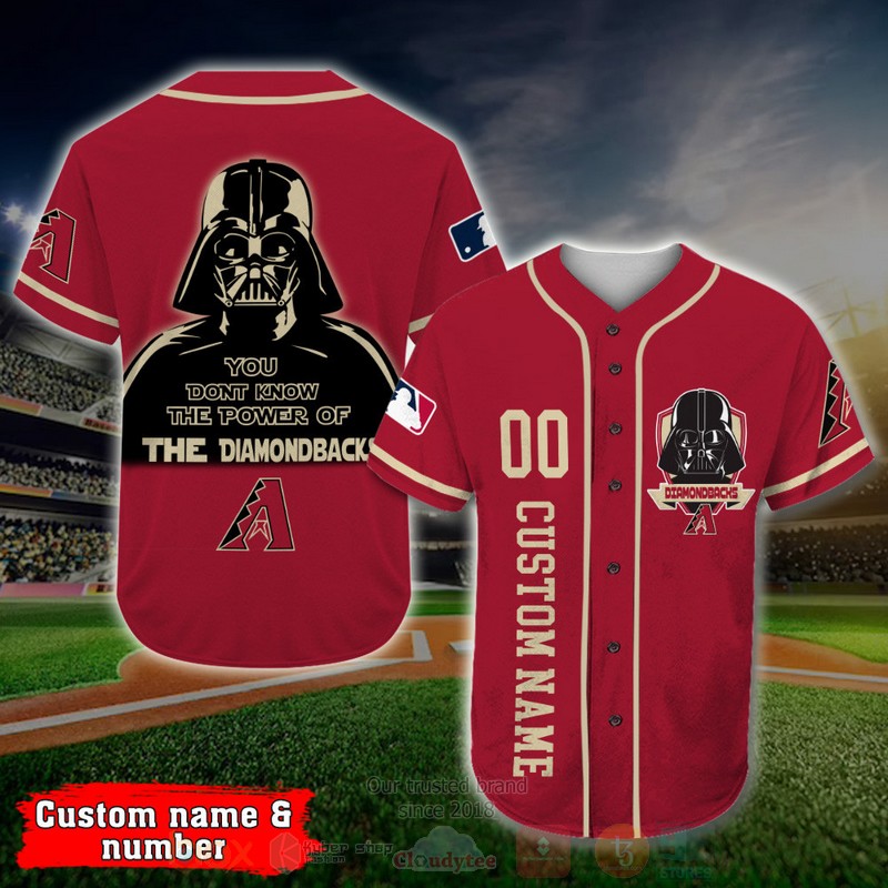 BEST Arizona Diamondbacks, Darth Vader Custom AOP Baseball Jersey 1 BEST Arizona Diamondbacks, Darth Vader Custom AOP Baseball Jersey word2