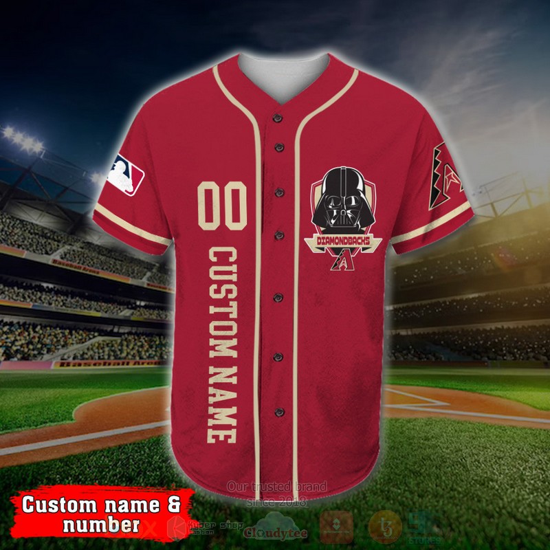 BEST Arizona Diamondbacks, Darth Vader Custom AOP Baseball Jersey 2 BEST Arizona Diamondbacks, Darth Vader Custom AOP Baseball Jersey word2