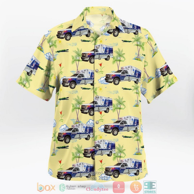 NEW Arkansas Logan County EMS Aloha Shirt 2 NEW Arkansas Logan County EMS Aloha Shirt word3