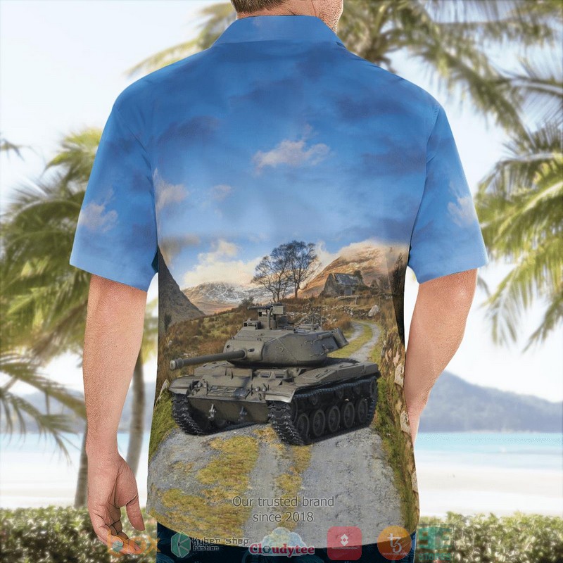Army Vietnam Era M41 Walker Bulldog Hawaiian Shirt 4 Army Vietnam Era M41 Walker Bulldog Hawaiian Shirt word2