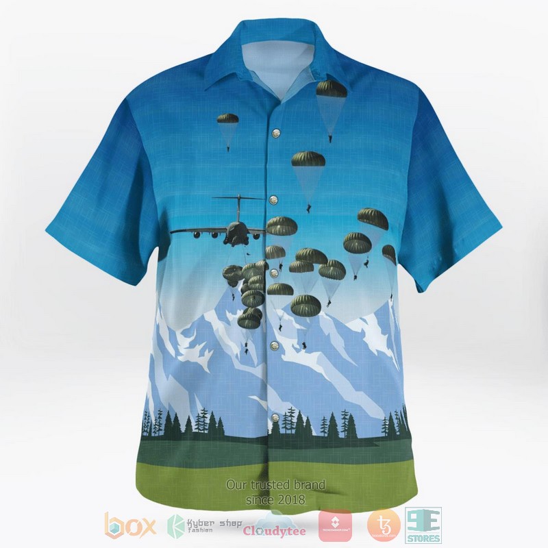 BEST Army paratroopers with the 82nd Airborne Division parachute from a C-130 Hercules aircraft Hawaii Shirt 3 BEST Army paratroopers with the 82nd Airborne Division parachute from a C-130 Hercules aircraft Hawaii Shirt word2