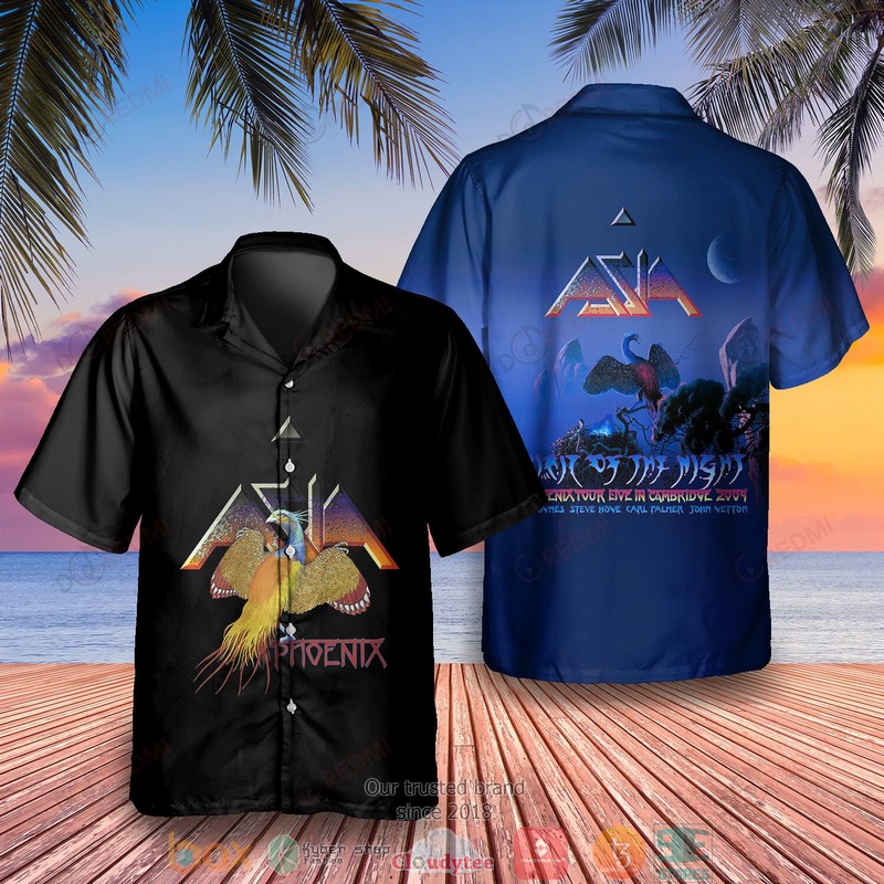 BEST Asia Band Phoenix Aloha Shirt 1 BEST Asia Band Phoenix Aloha Shirt word3