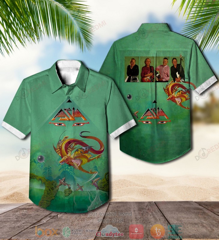 Asia Band XXX Short Sleeve Hawaiian Shirt word1